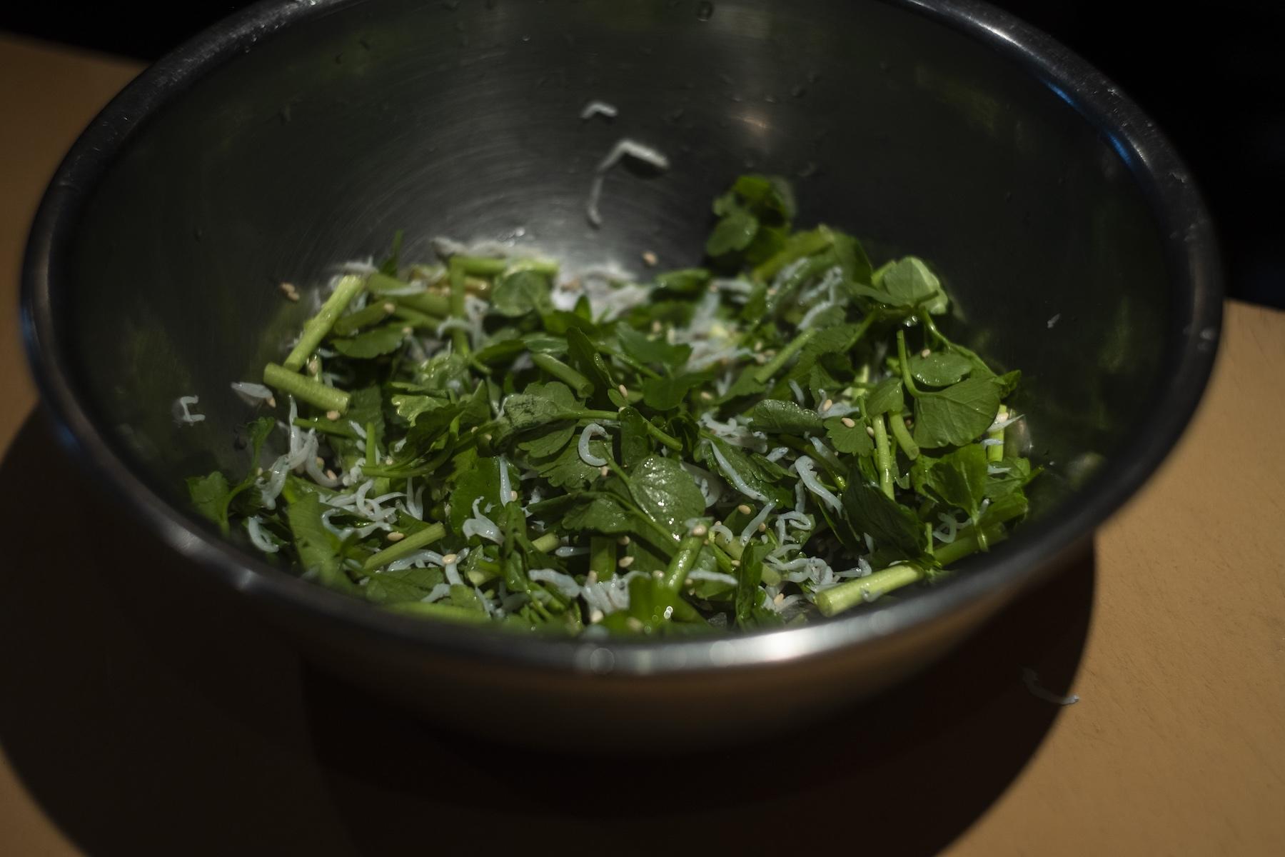 このぐらいの和え具合