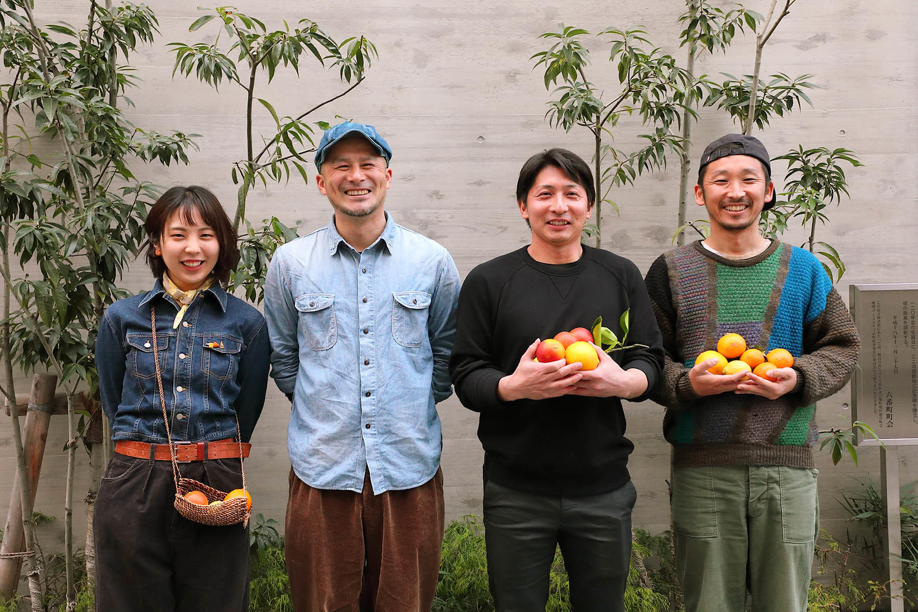 会場に駆けつけた、NPO柑橘ソムリエ愛媛のメンバー。