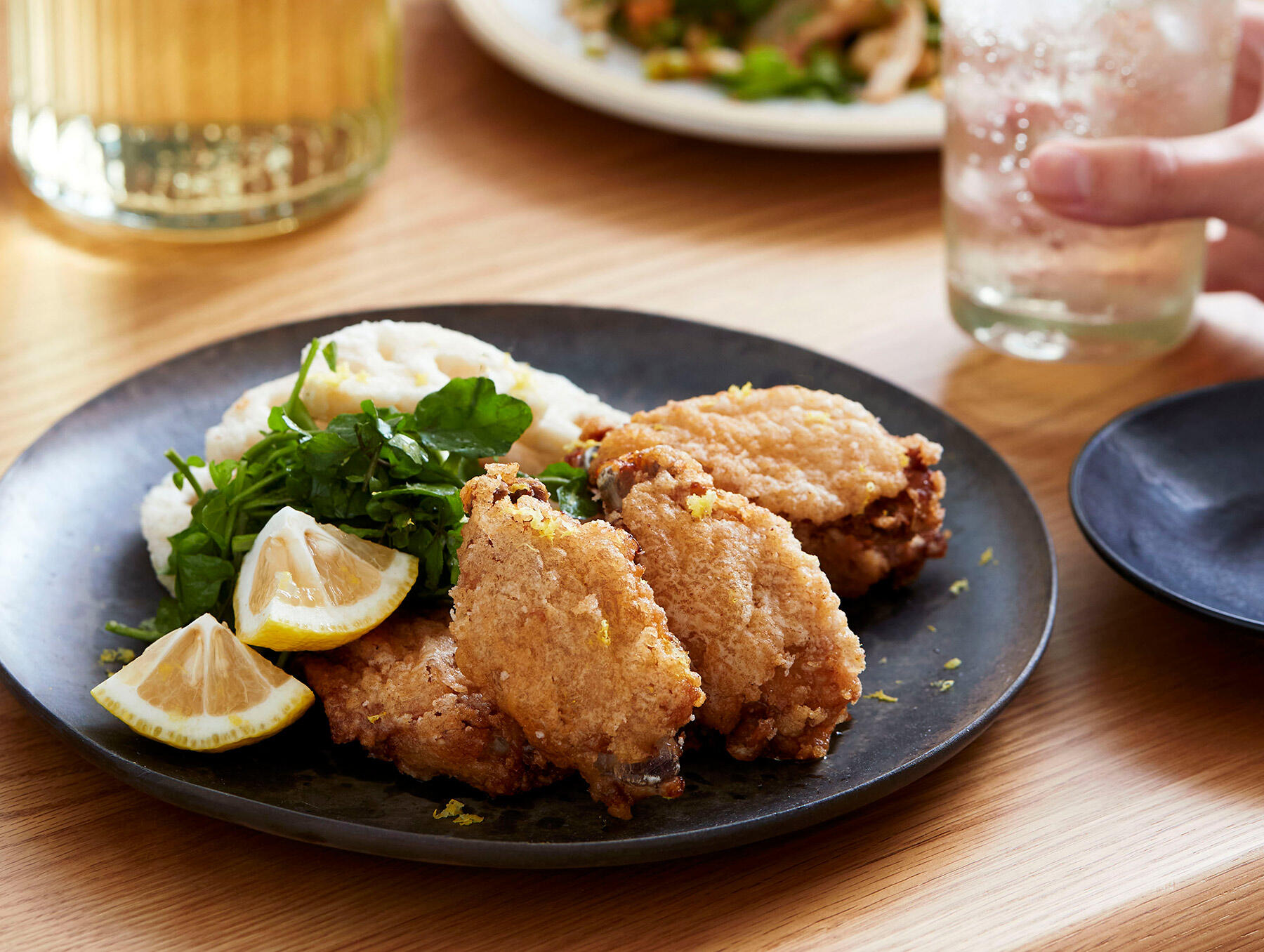 手羽中の柚香揚げ