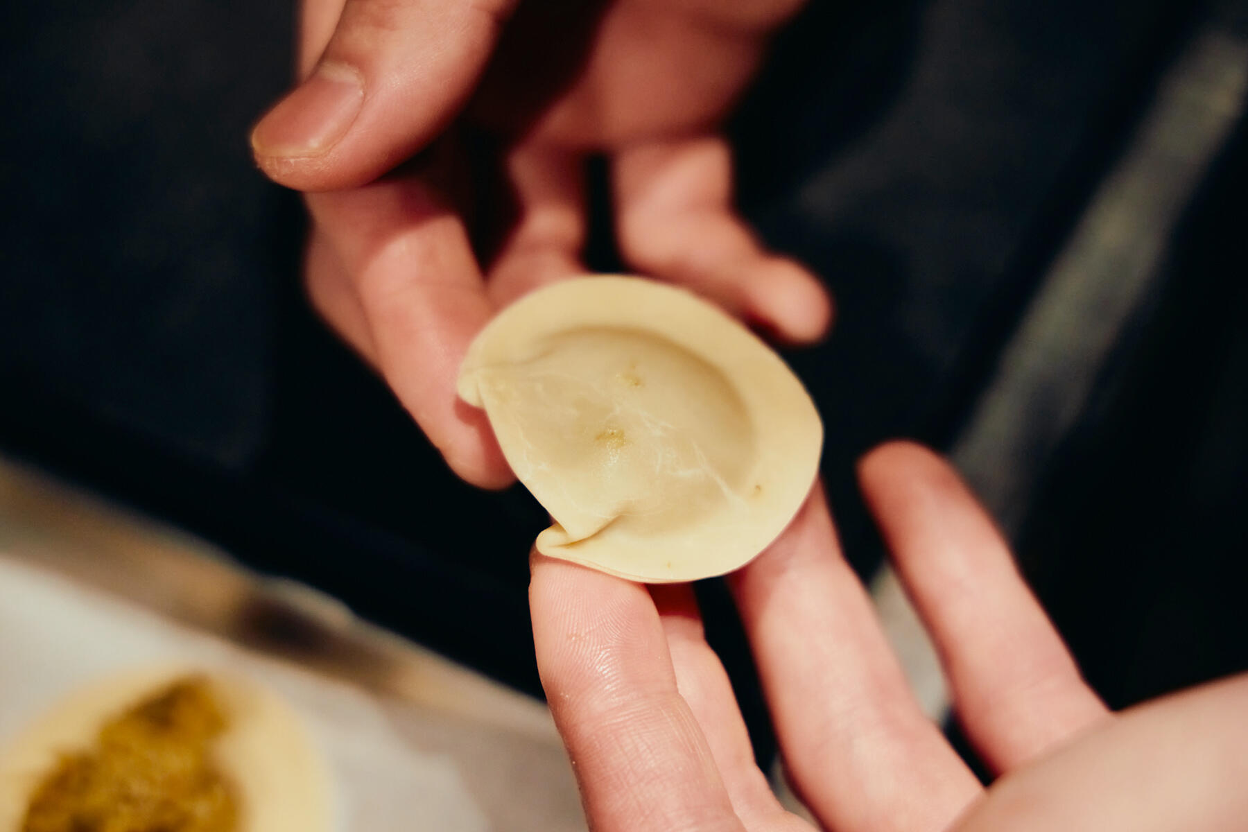 ラビオリを成形してゆでる②