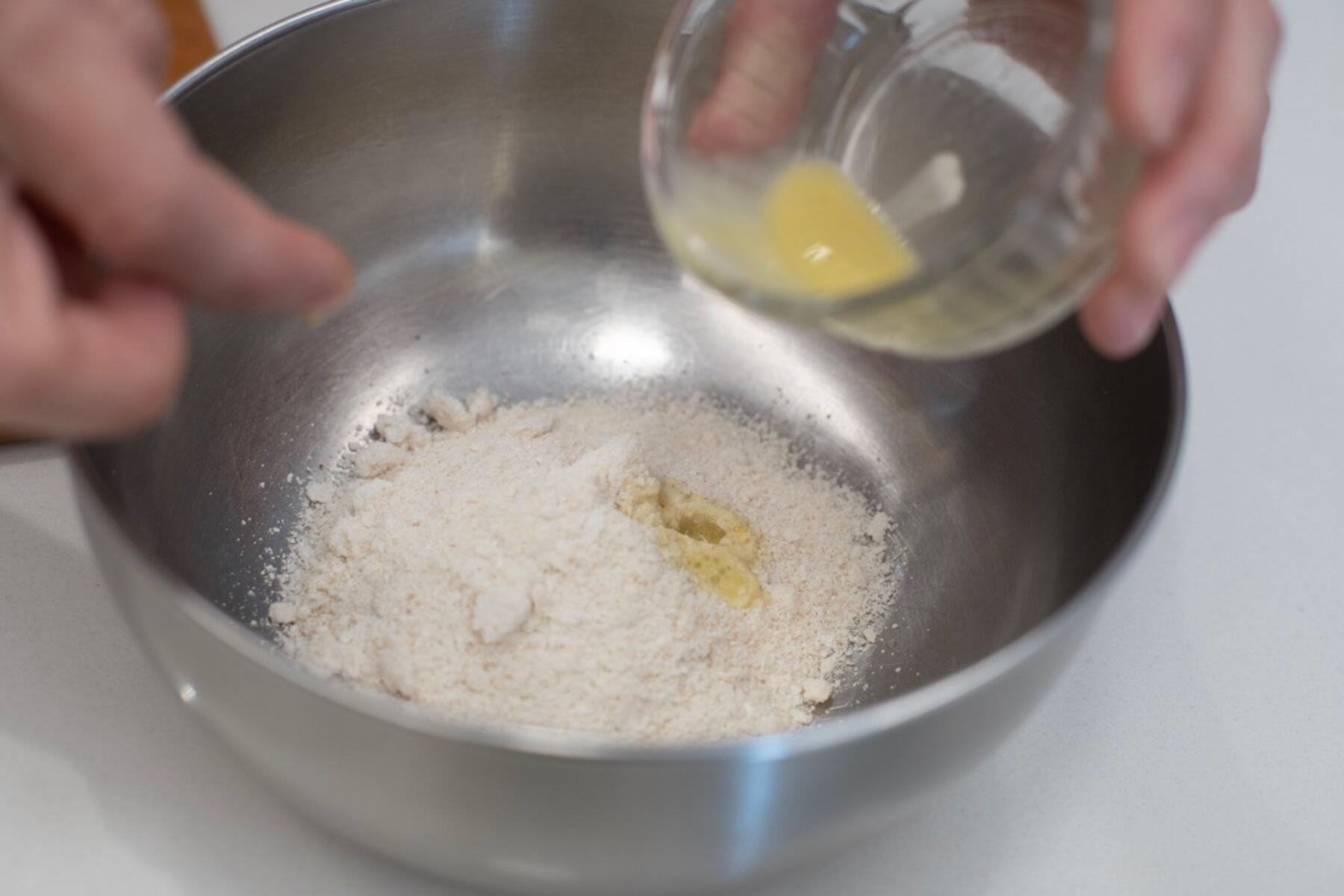 団子の下ごしらえ