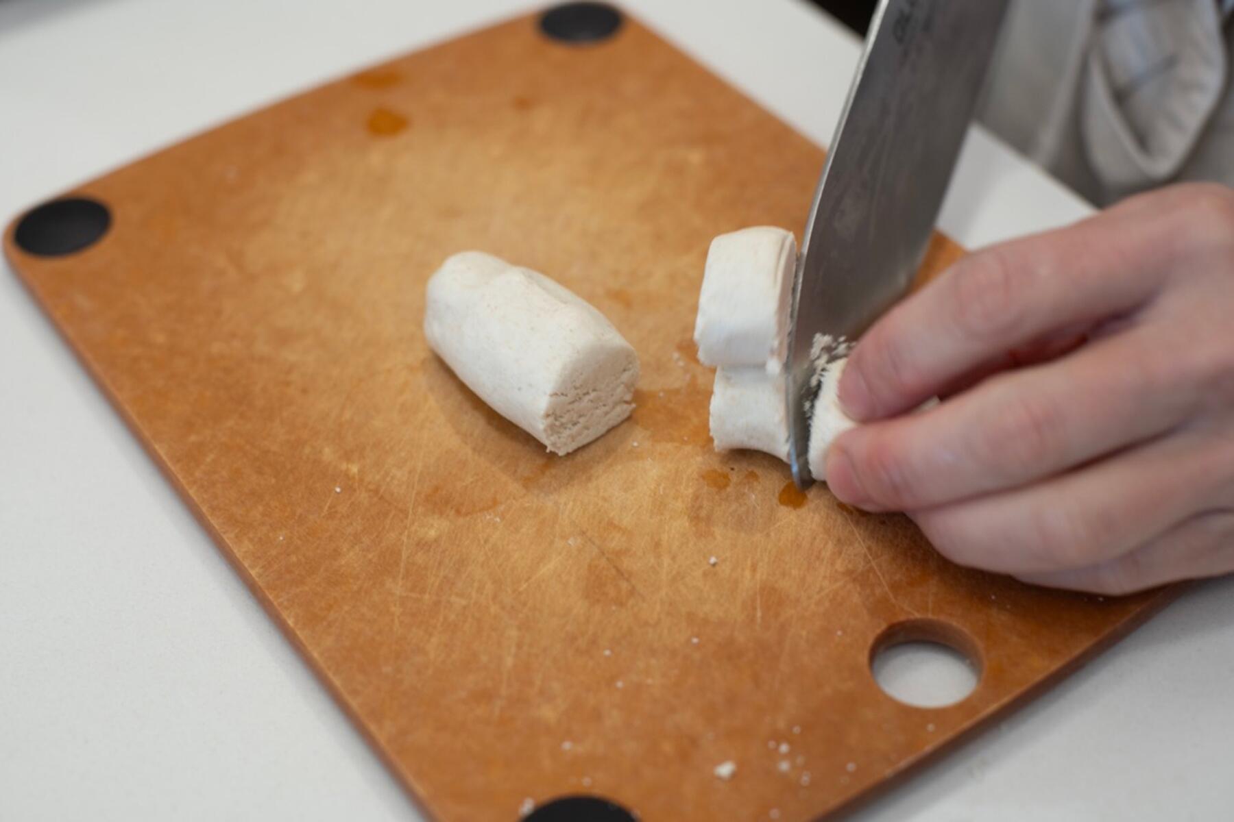 団子の下ごしらえ