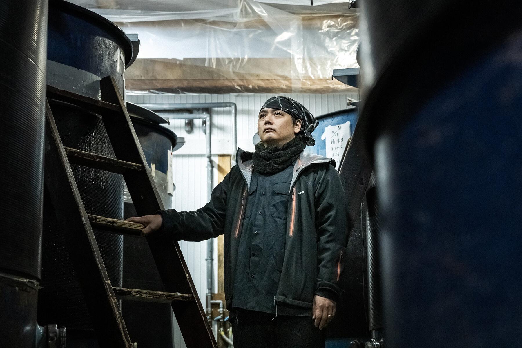 板倉酒造の小島達也杜氏