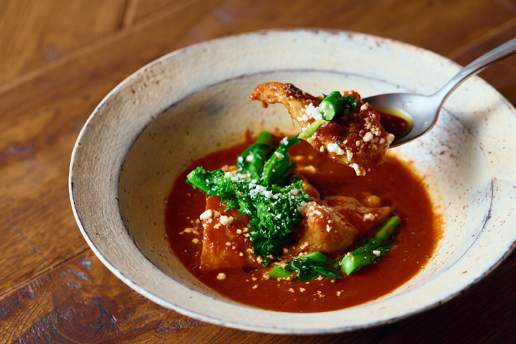 近江牛のホルモン　メヌードスープ　1,200円（税込み）