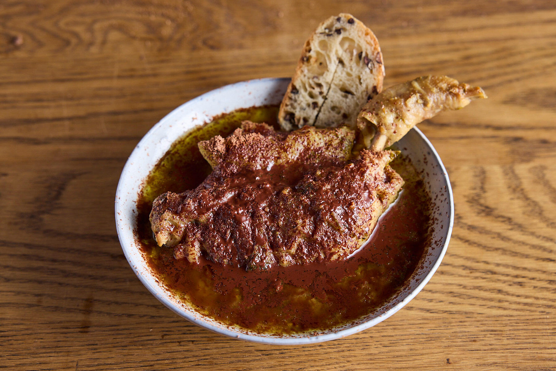 アマゾンカカオ風インチカピ（信州地鶏とピーナッツのスープ）　　1,500円