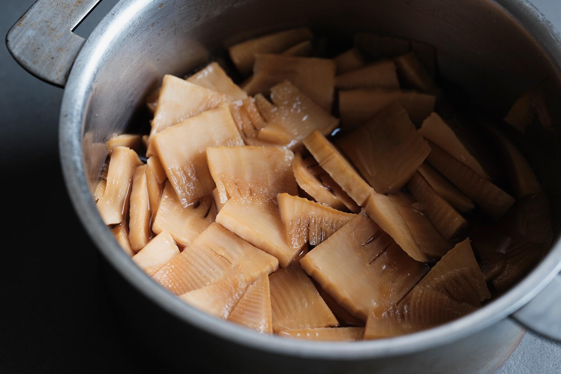 味付け筍をつくる