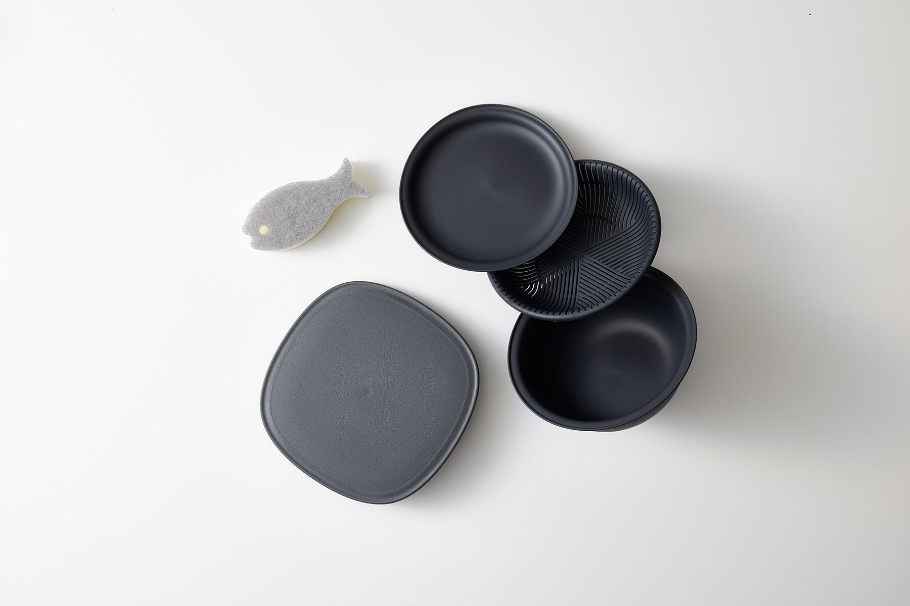 ザルボウル＆滑りにくいまな板