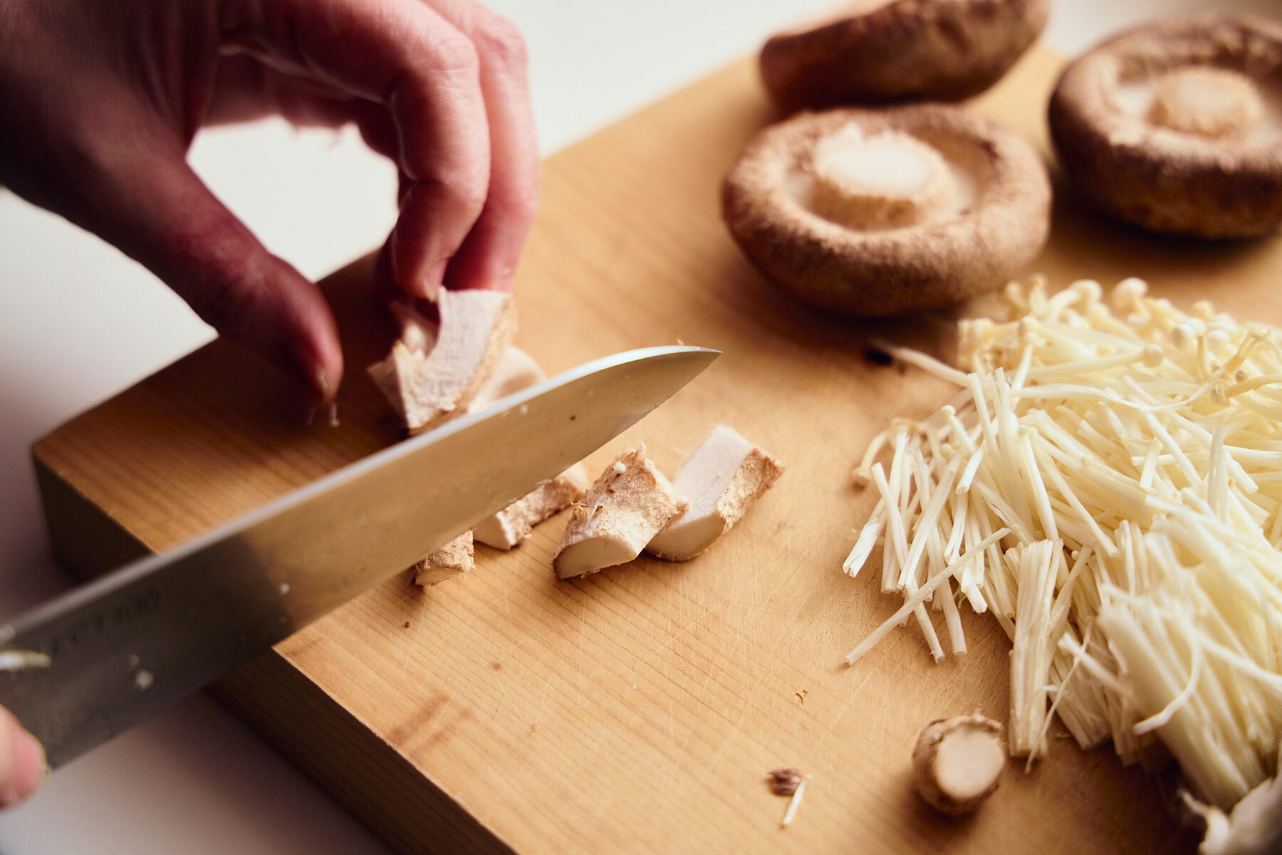 塩きのこをつくる①