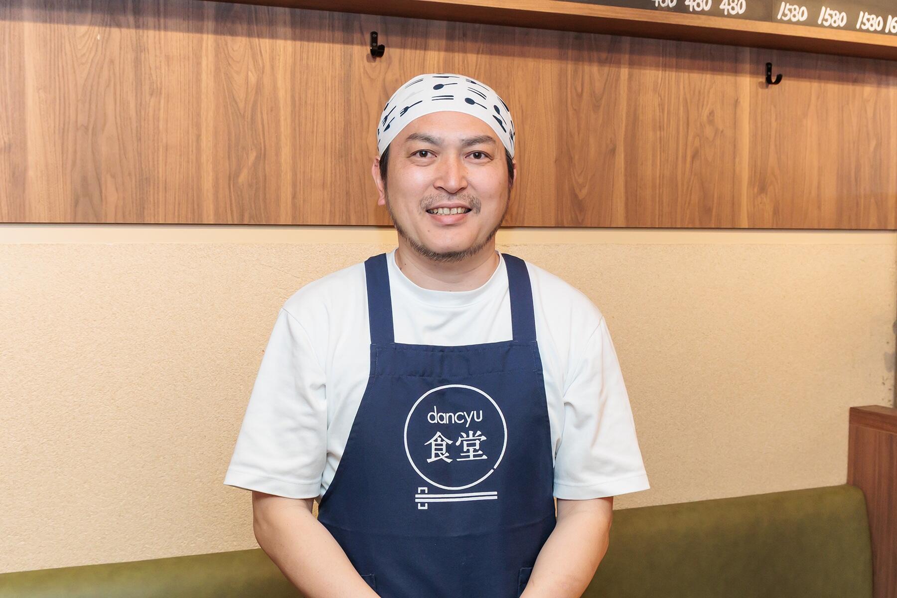 dancyu食堂前料理長の松浦寛大さん
