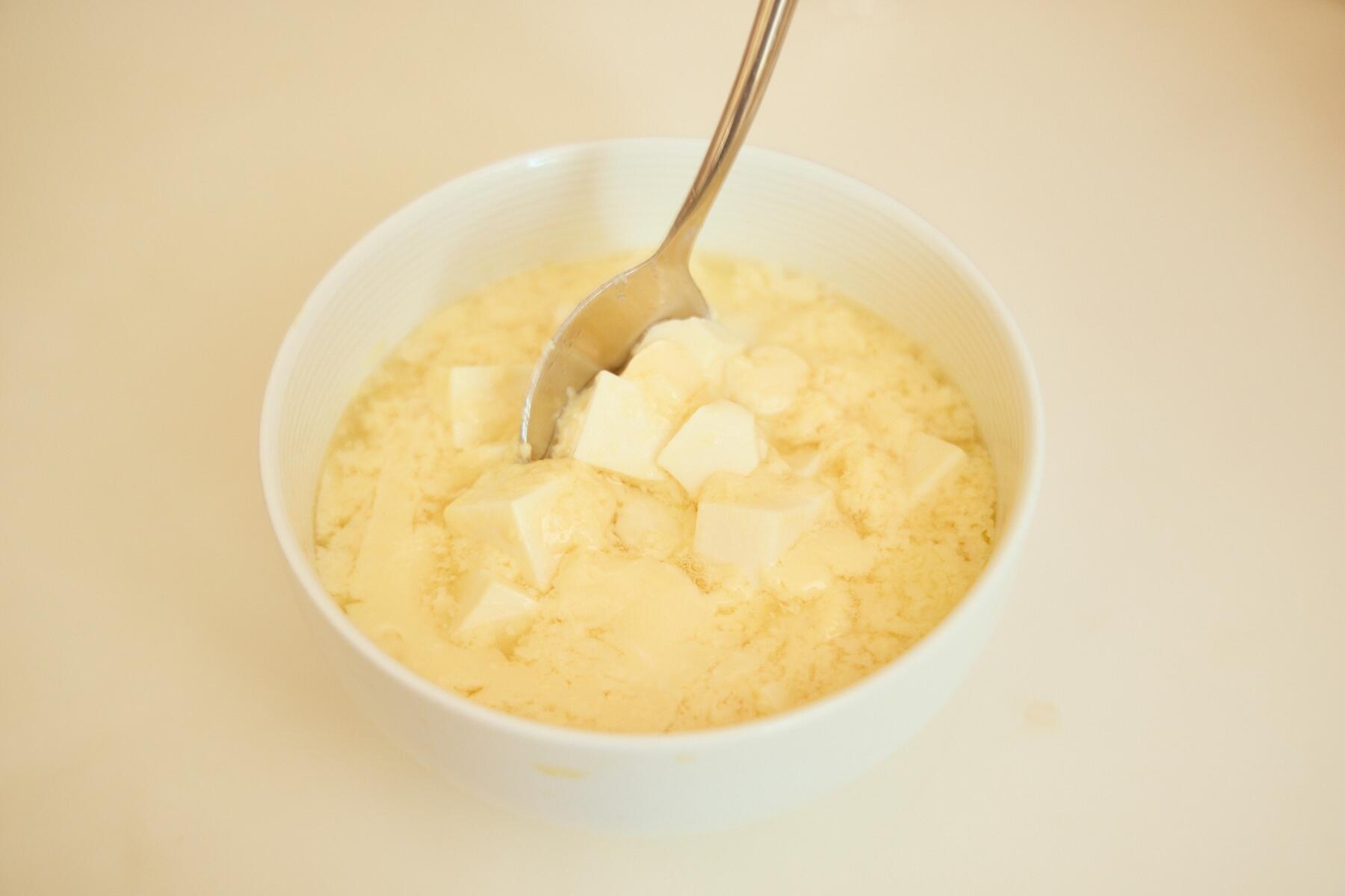 レンジで加熱する