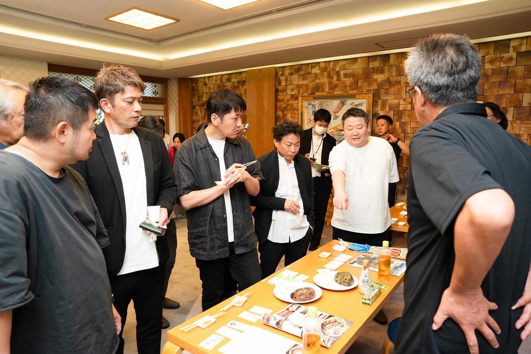 試食会の様子