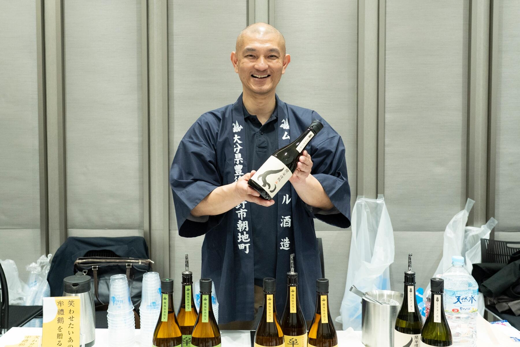 蔵元の森健太郎さん