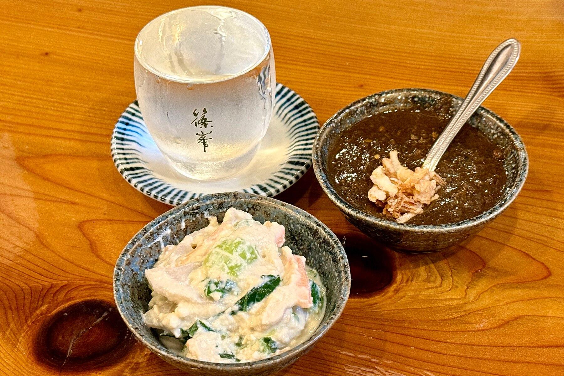 日本酒と酒肴