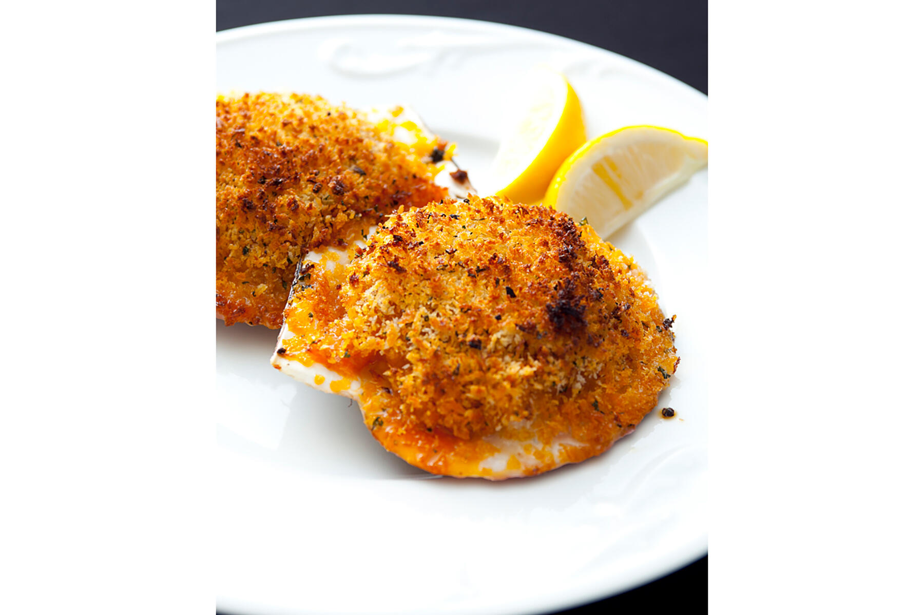 帆立貝の天火焼き ガリシア風