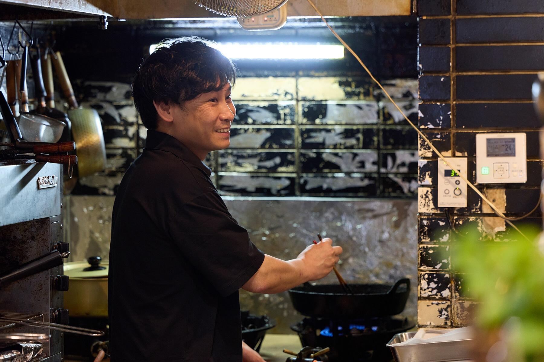 店主の谷さん