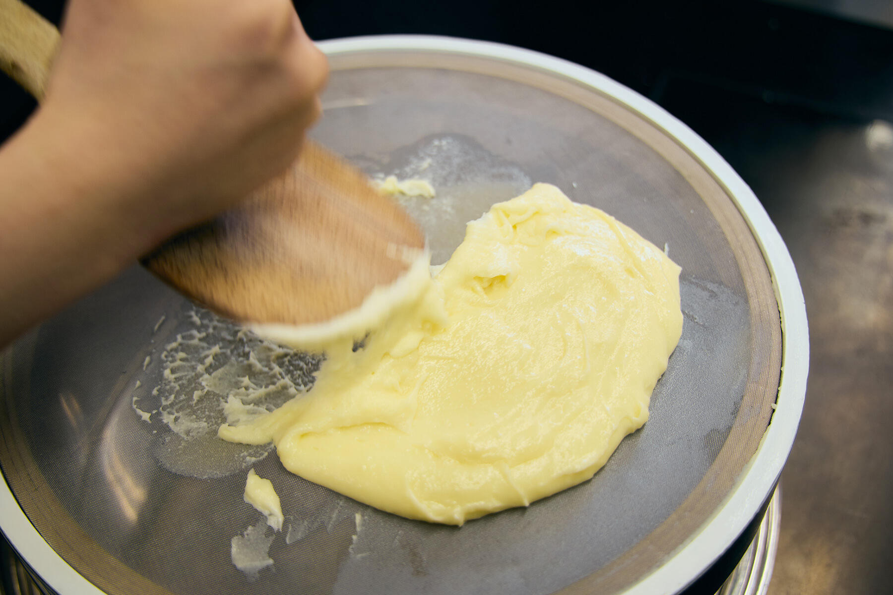 再び漉す