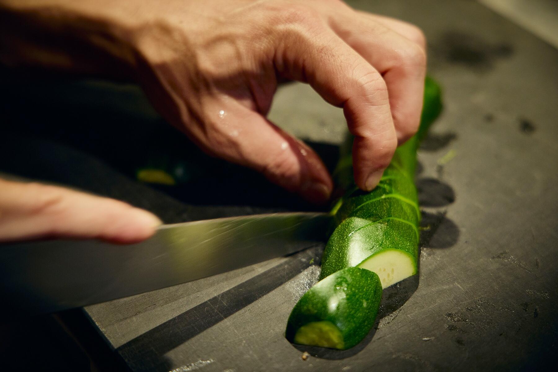 野菜の下ごしらえ