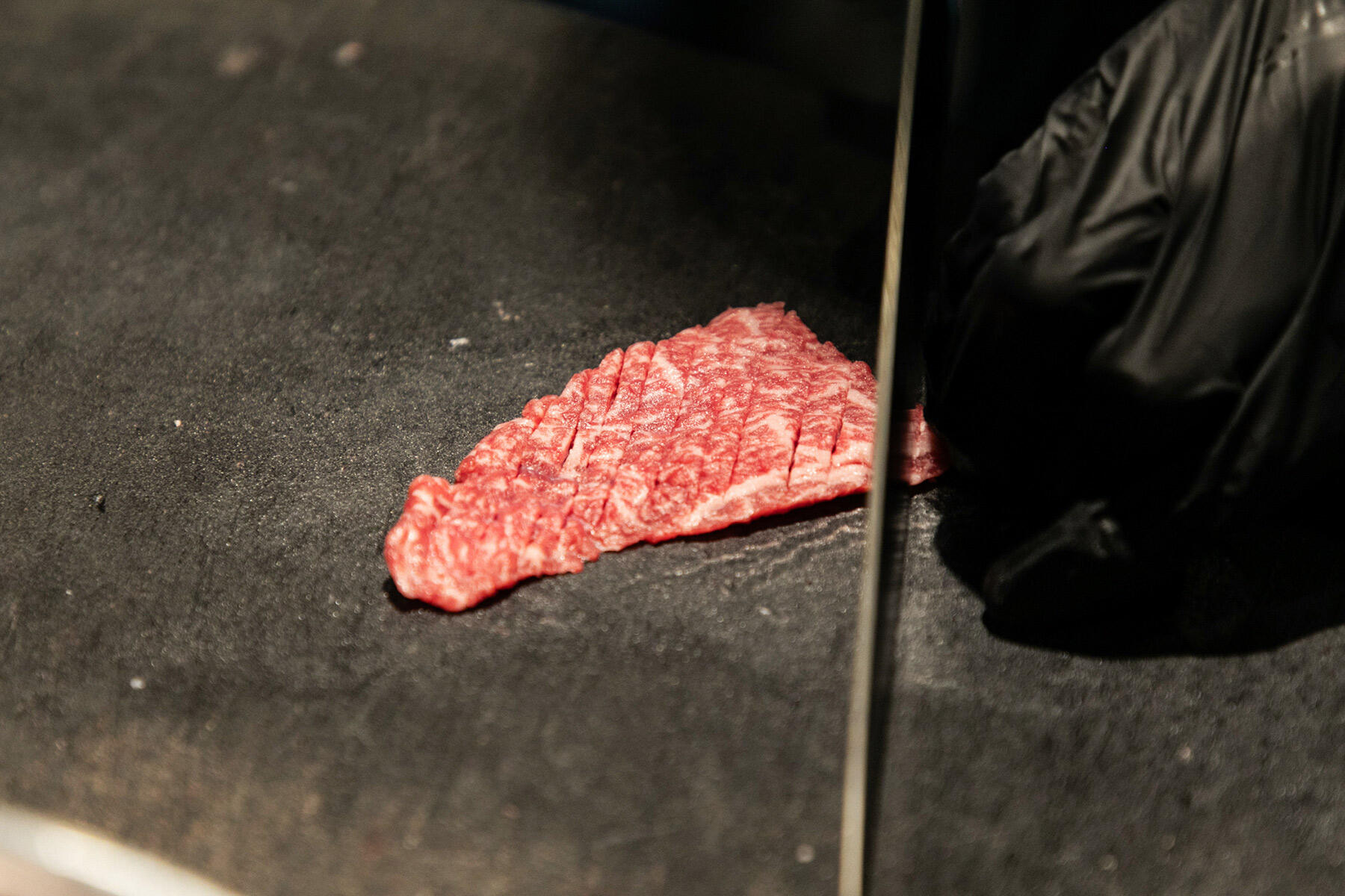 赤身肉の下処理