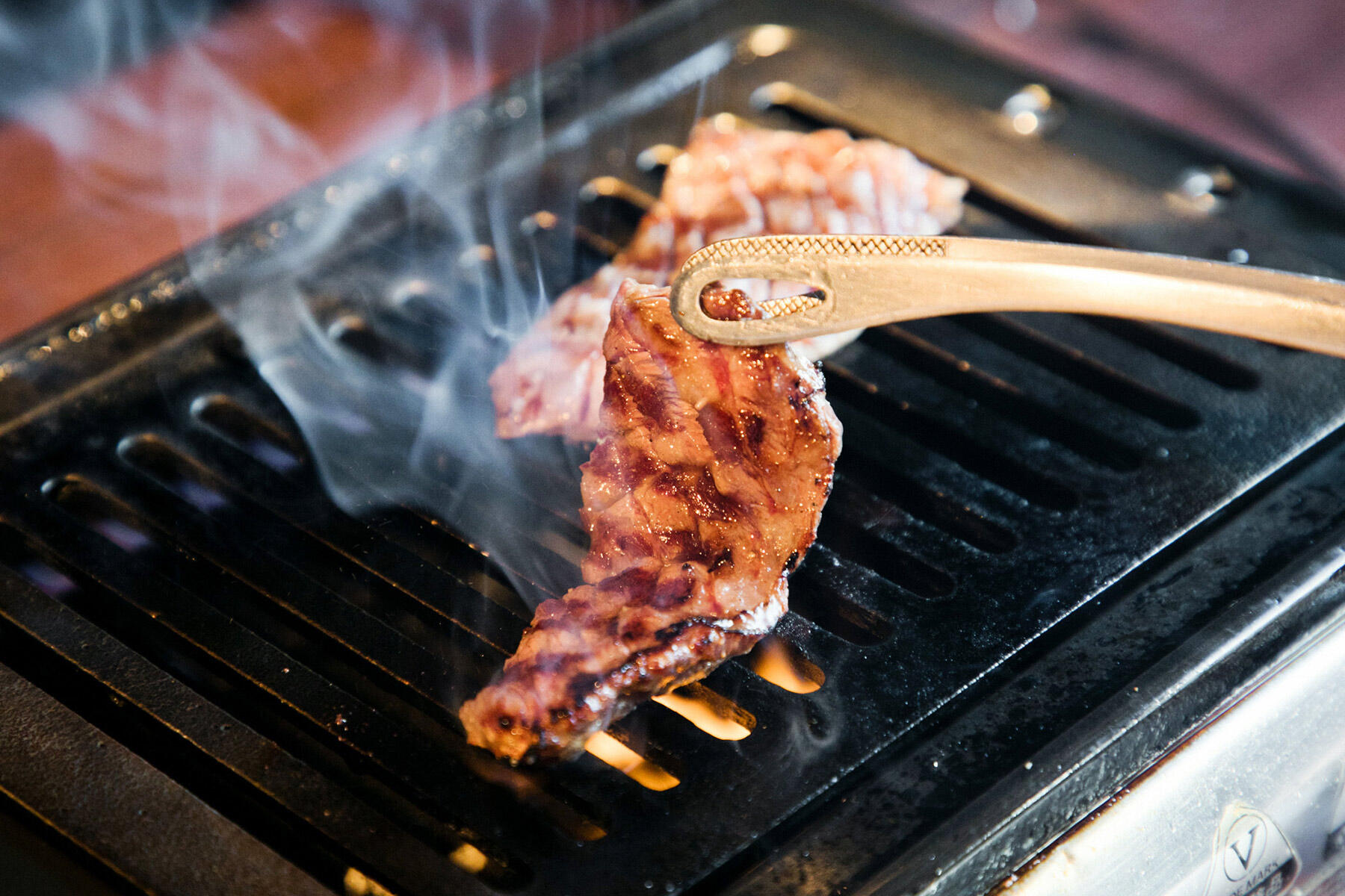 焦げる程度まで焼く