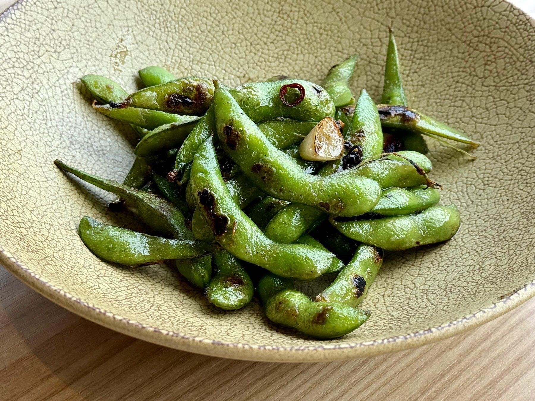 えだ豆ペペロンチーノ
