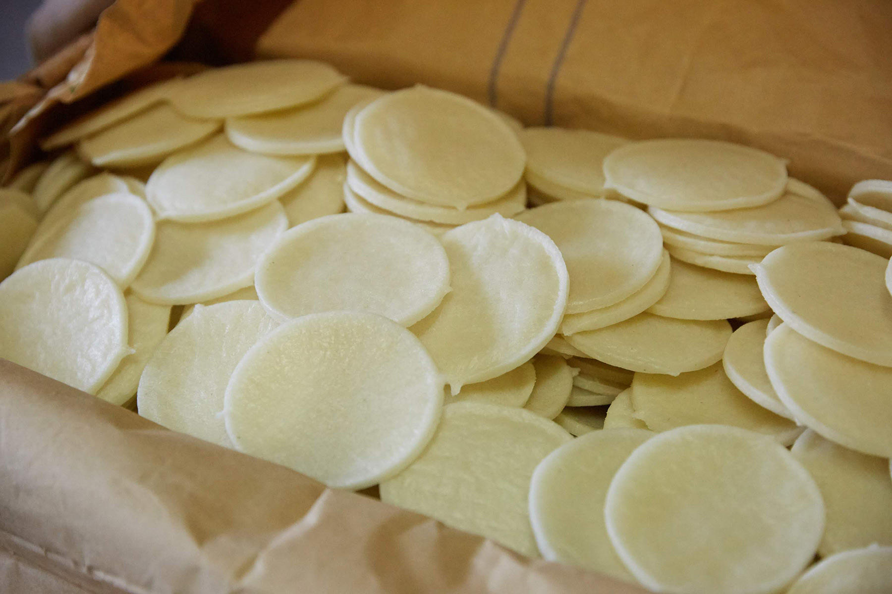 せんべいの素完成。