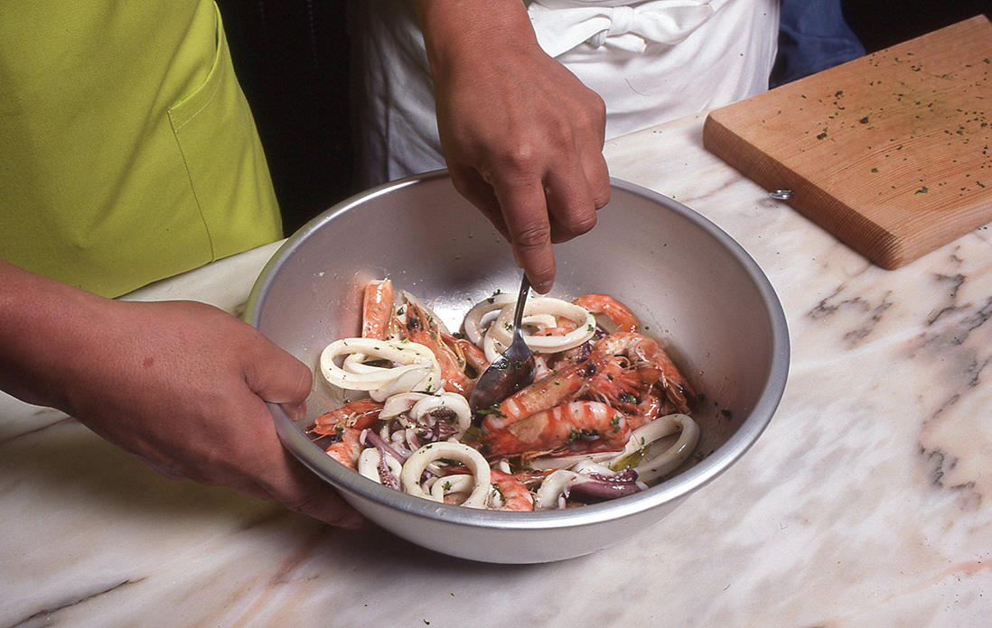 マリネの味を整える