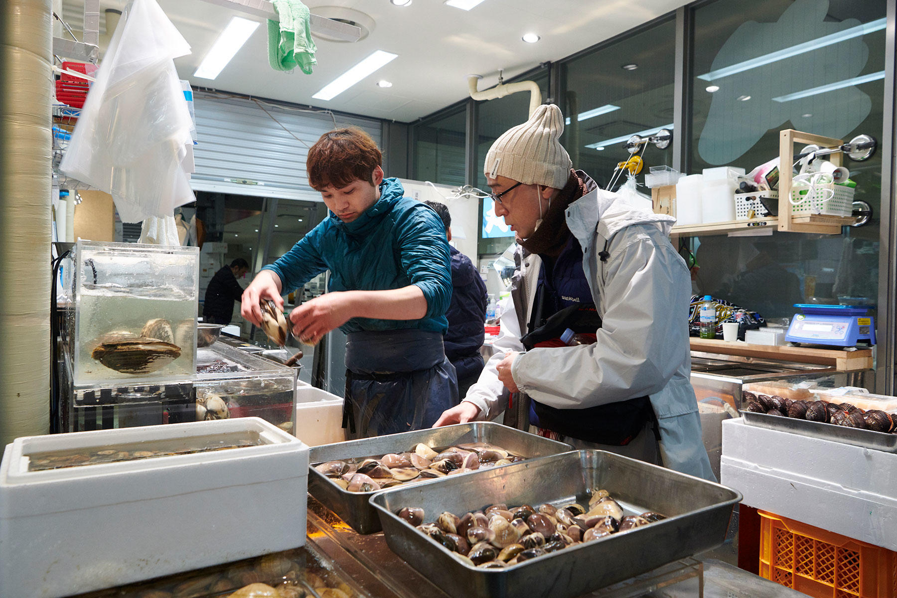 油井一浩さん、山岸佳弘さん