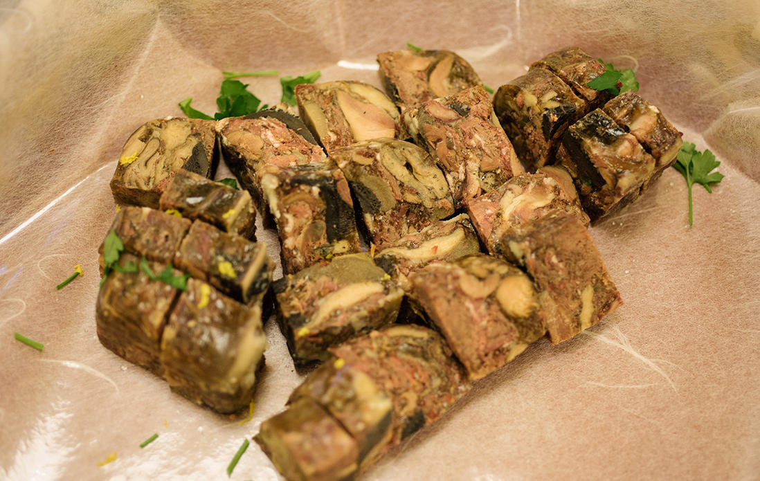 香茸のテリーヌ