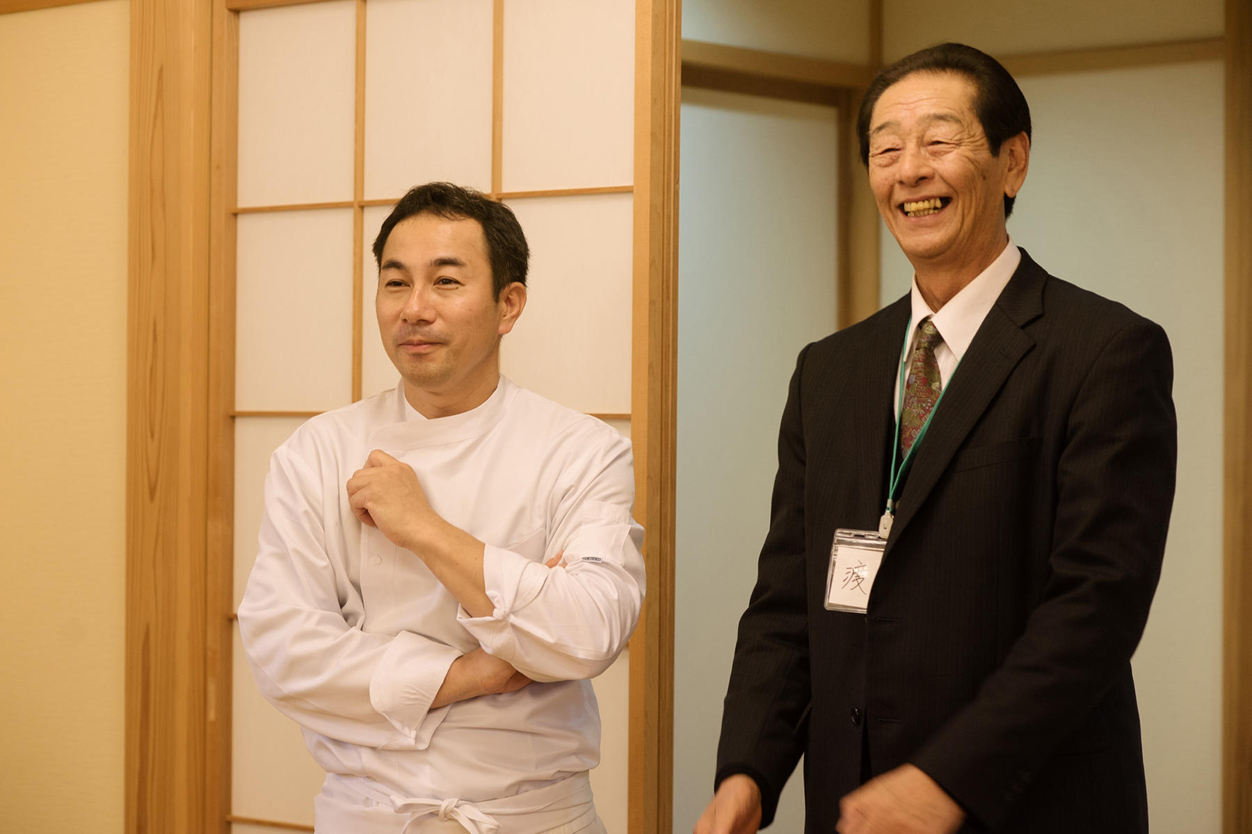 有馬シェフと渡辺高義さん