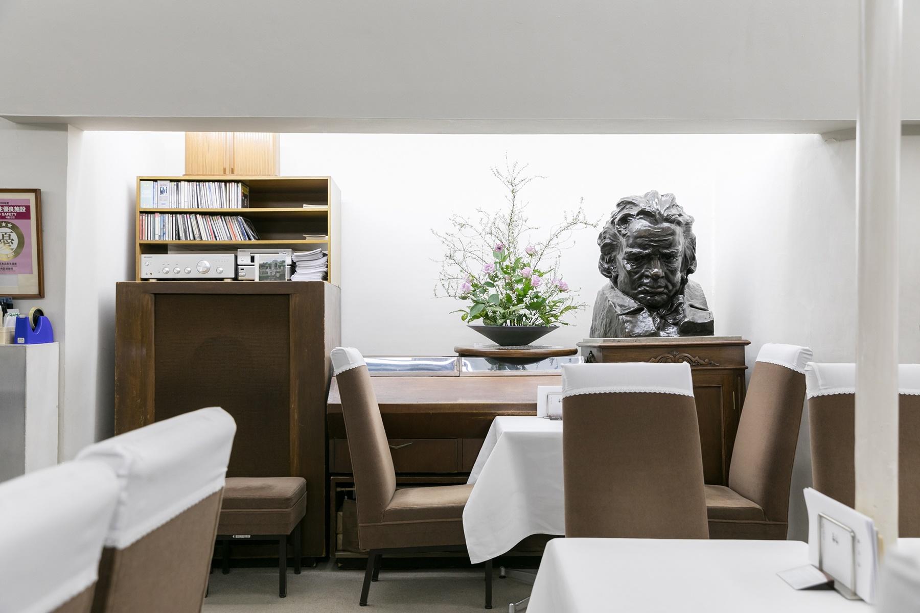 ベートーベンの彫像