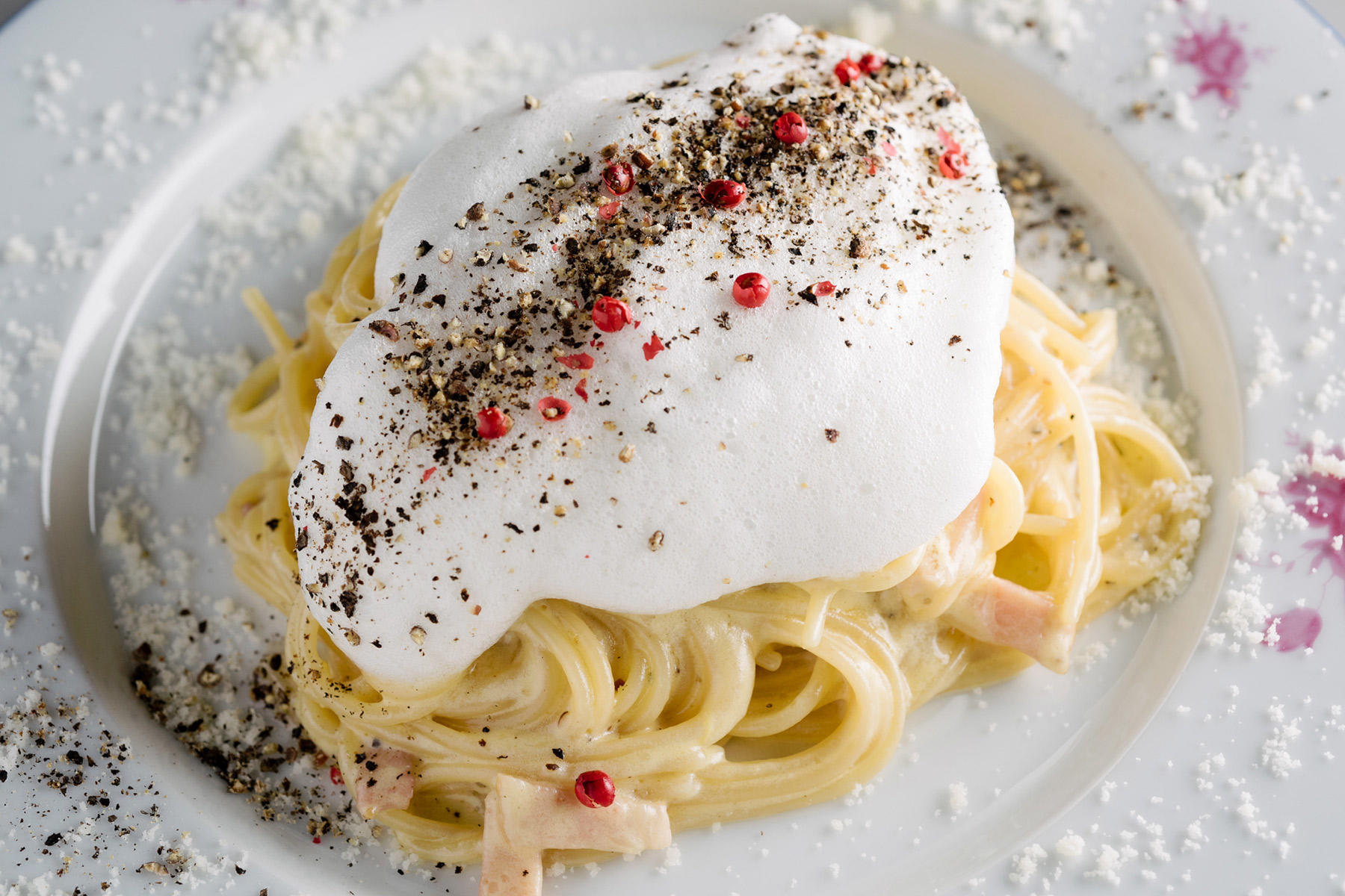 ふわふわカルボナーラ