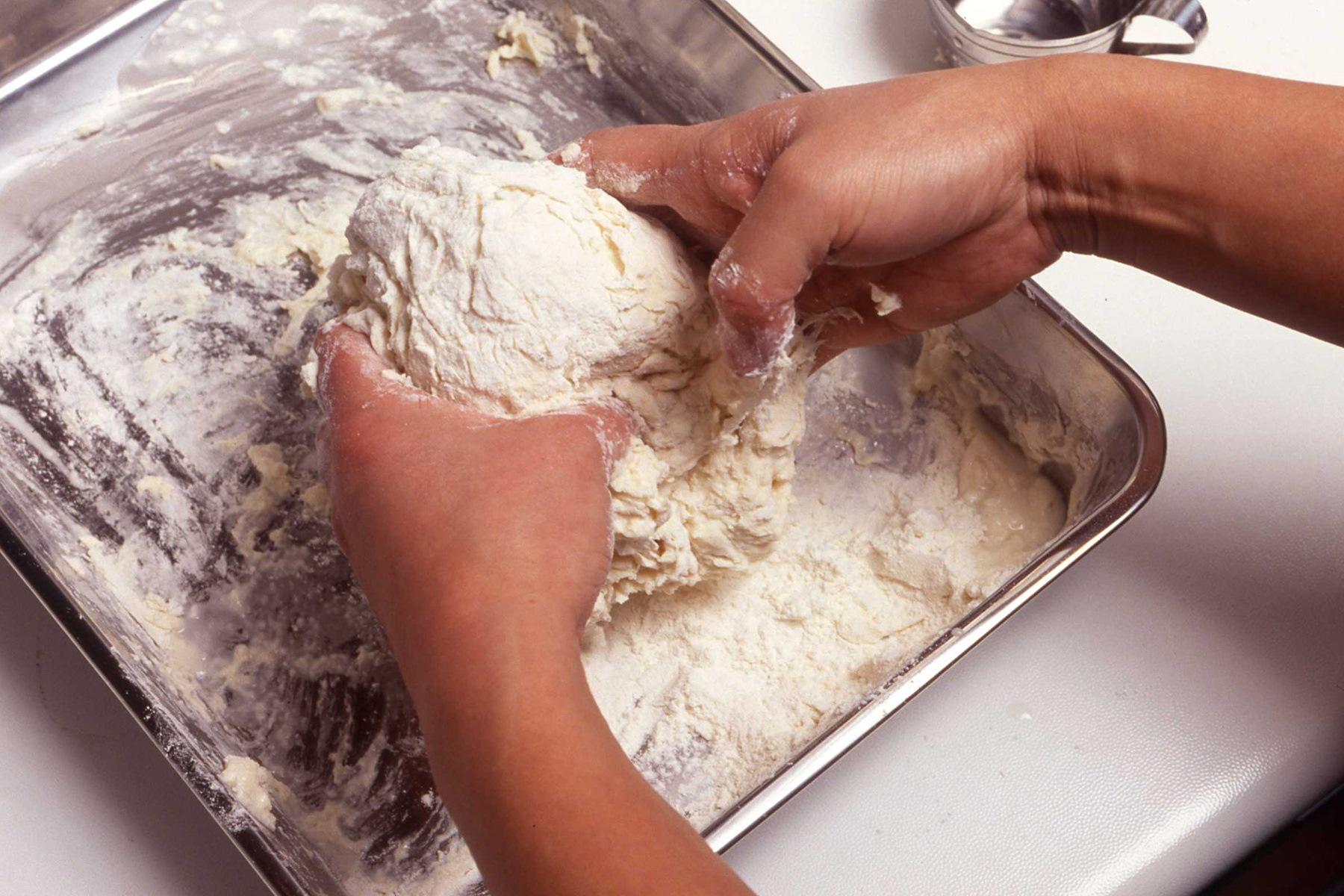 粘りのある生地