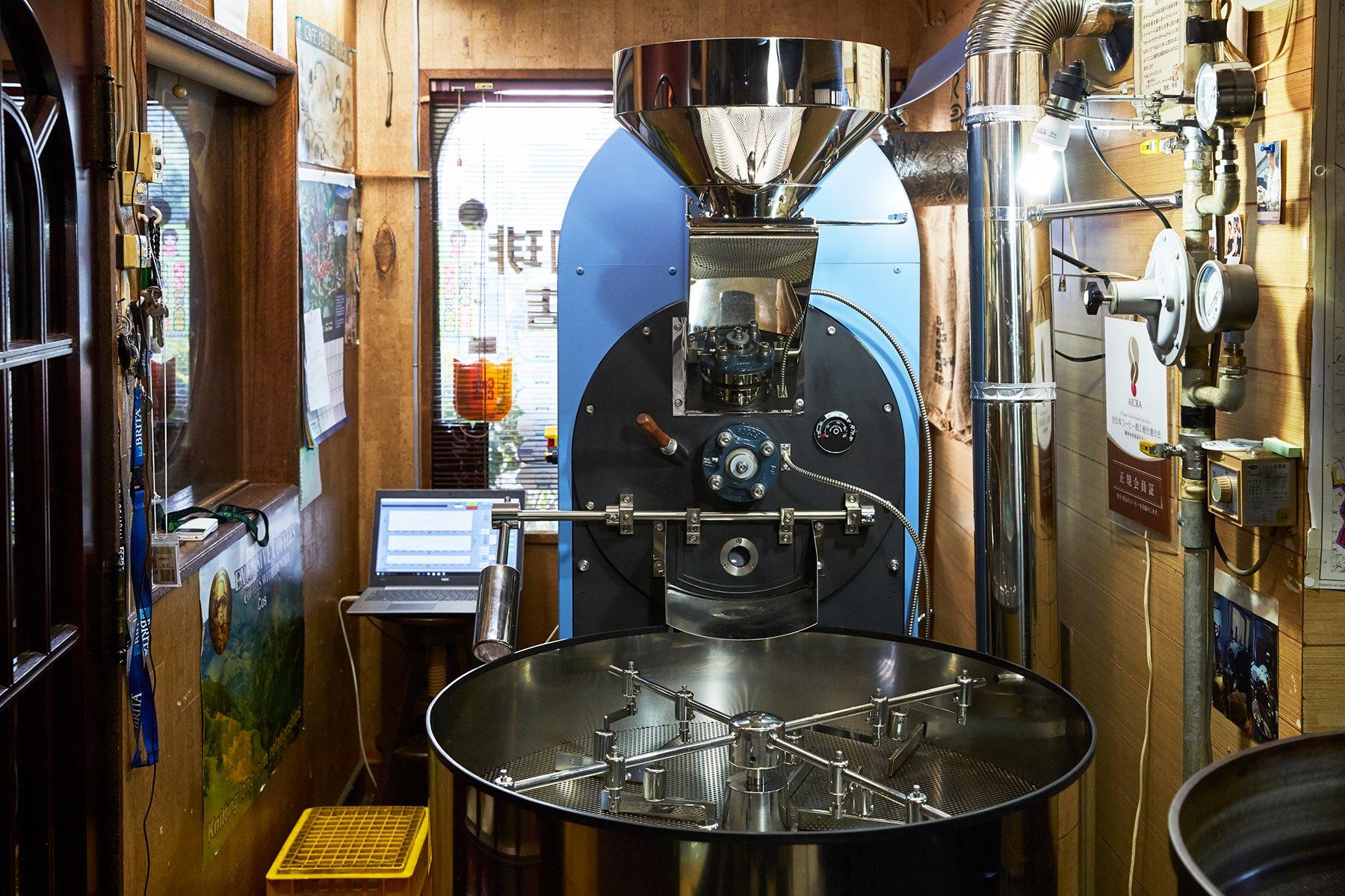 「井上製作所」12kg半熱風釜