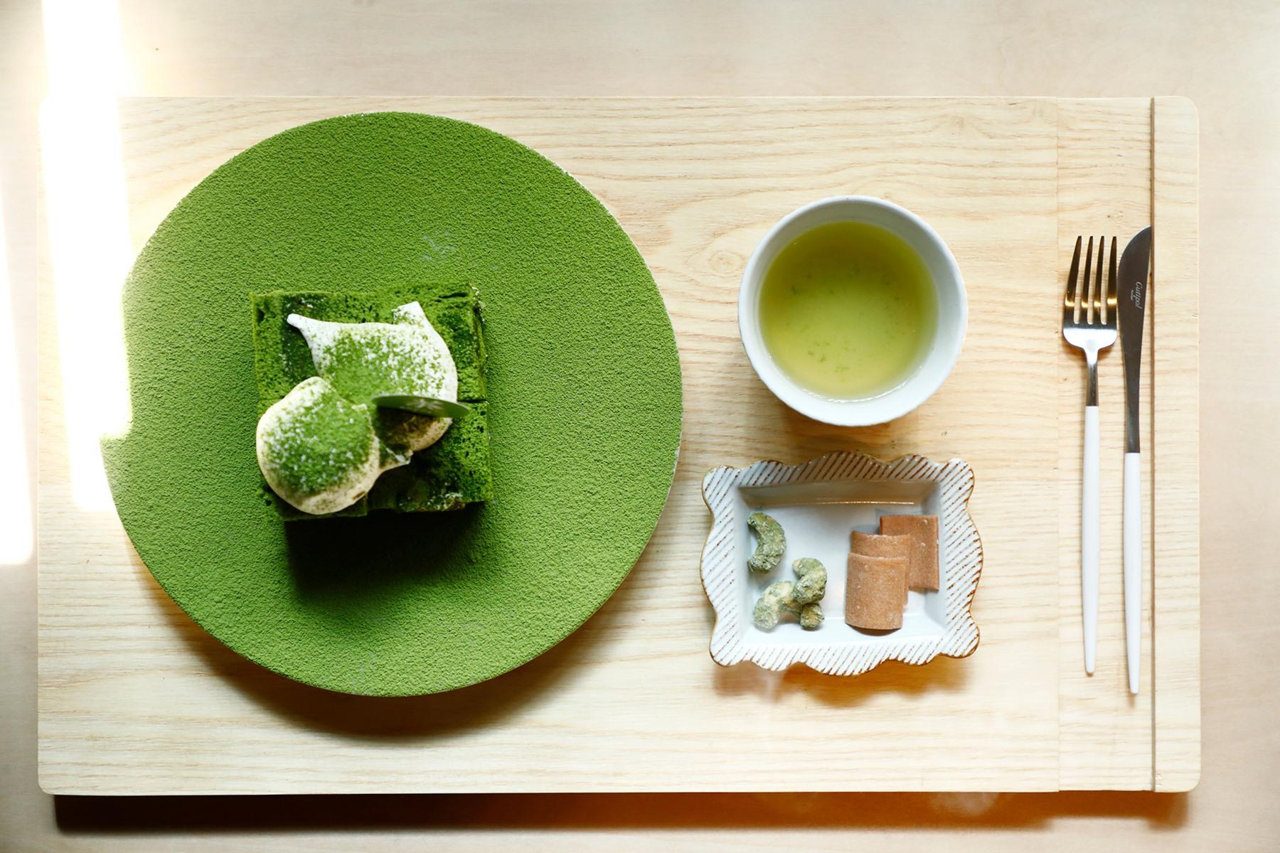 至福の抹茶まみれ