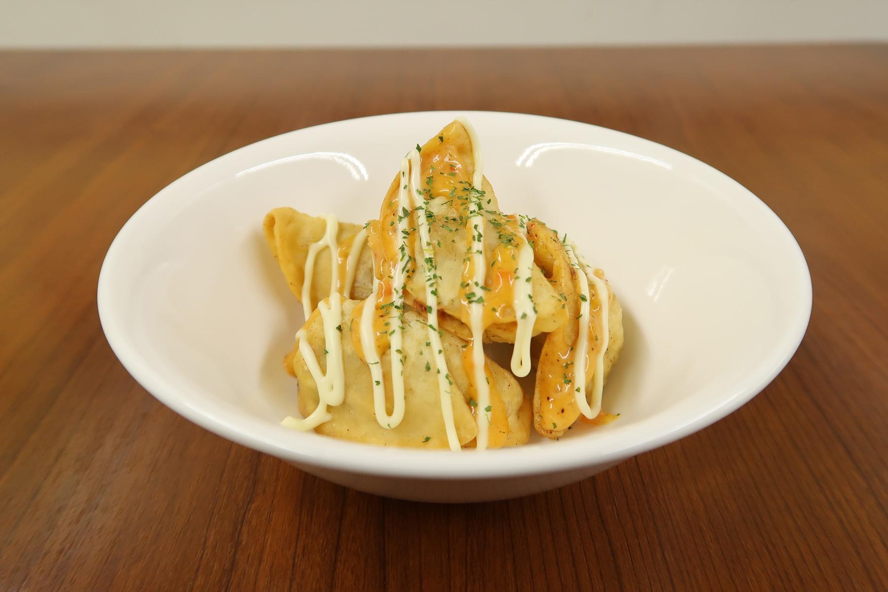 『味一番』の揚餃子