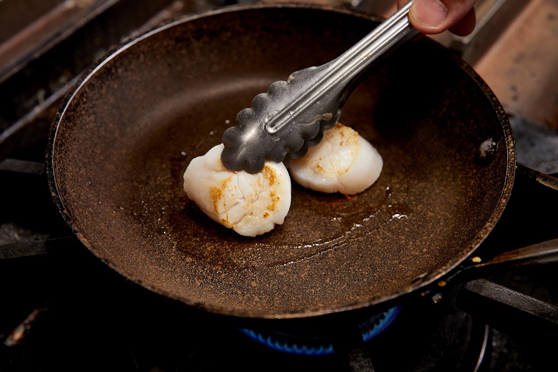 中まで火を通さなくてもOK