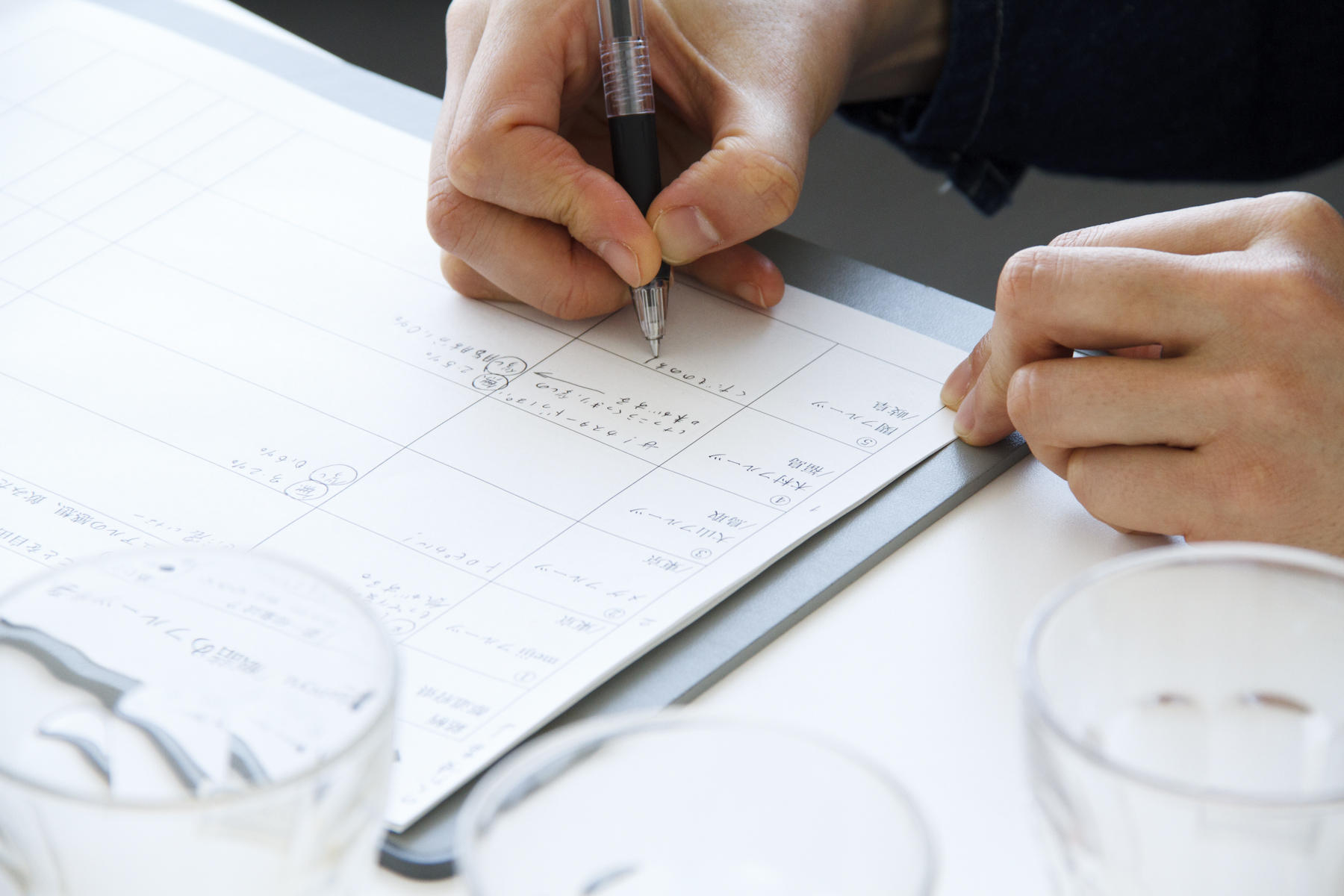 10種類のフルーツ牛乳を飲み終わると、自分の好みも浮き彫りになる。味わいも様々だが、好みの味も四者四様。