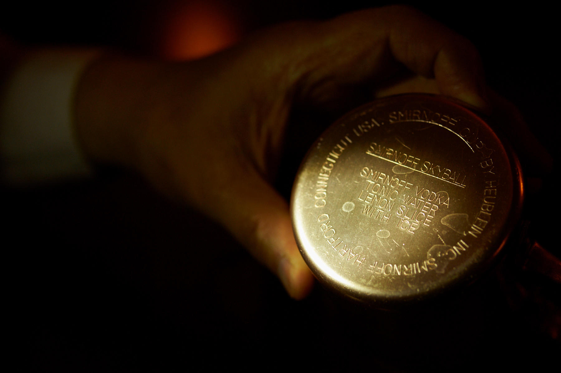 底面にはレシピ