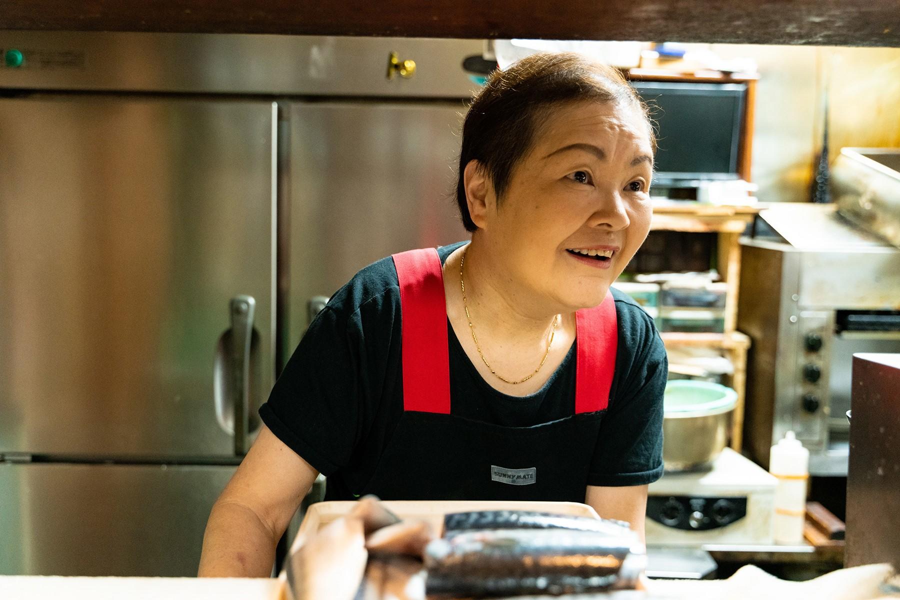 晴江さんの明るさが、この店にからっとした空気を吹き込んでいたのは間違いない。昭和の佇まいながら、じめっとしていないところが「真澄」であった。