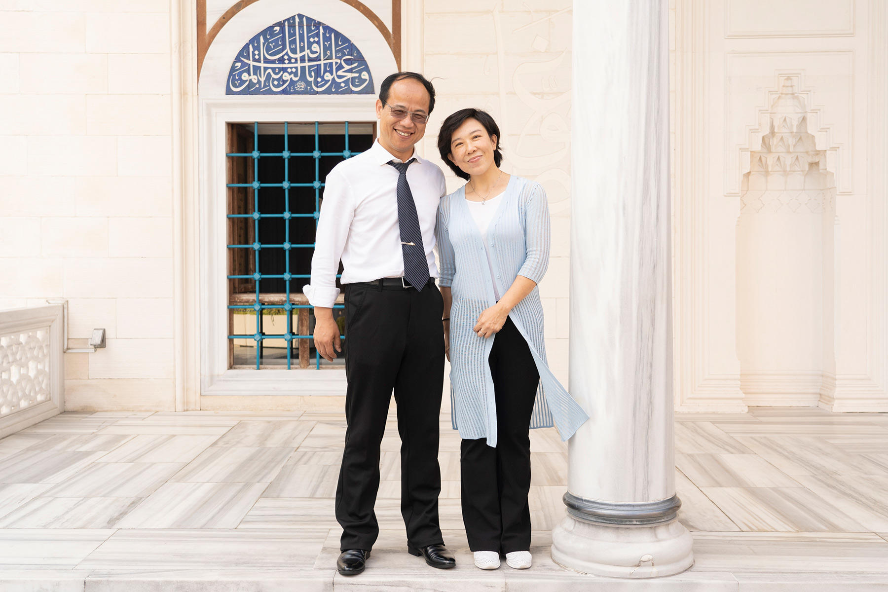 ムスリムのご夫妻