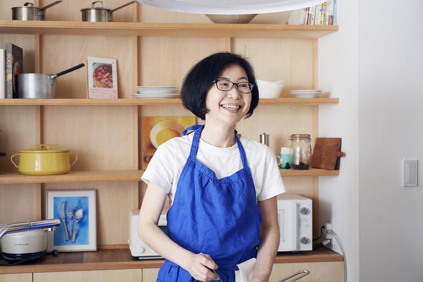 有賀さんは、スープの中でも参鶏湯に目がない。今回披露するレシピは、普段からよくつくっているそうだ。