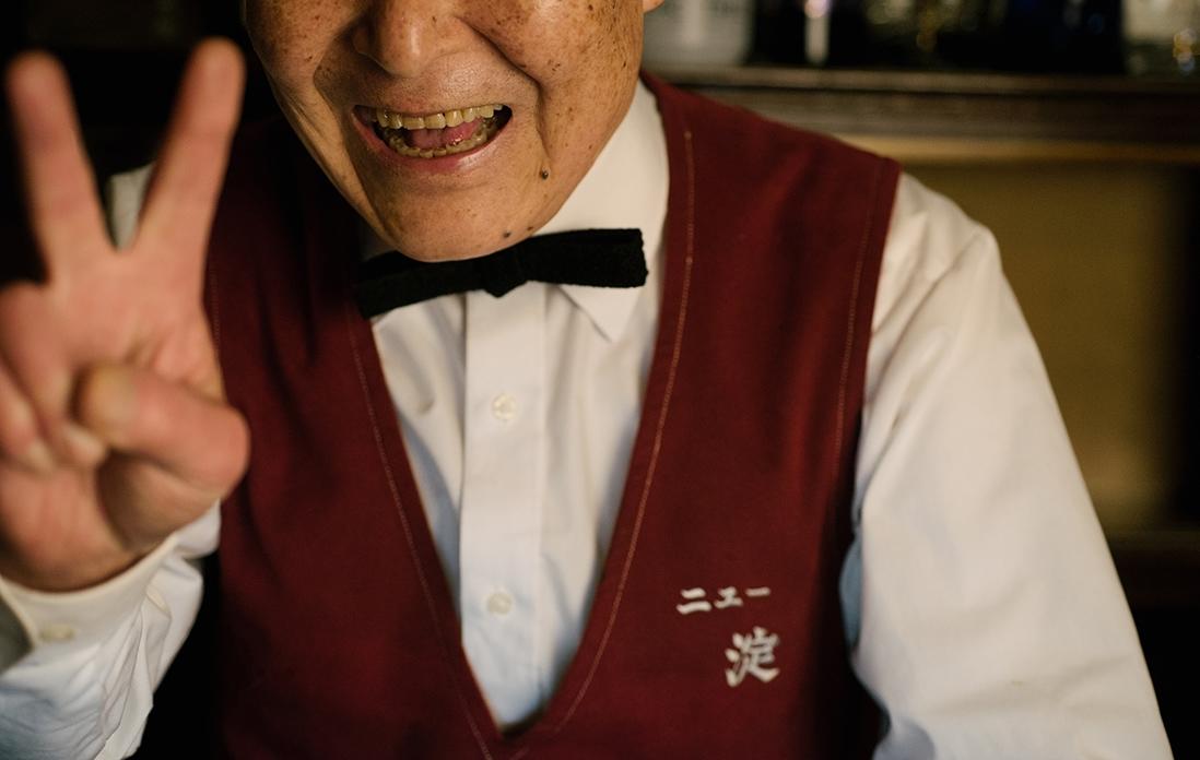 ビシッと決まりました。ポンチョは若き日からの「憧れ」だった。