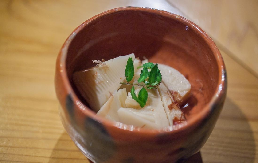 筍の季節だったからね。旬のものは外せません。