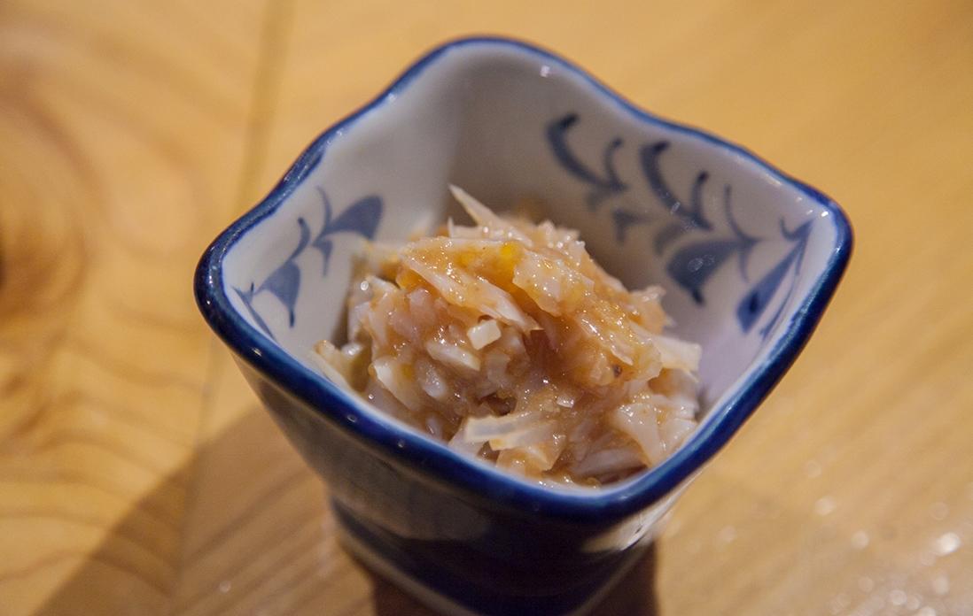 梅水晶。涼しげな名前を口に出したくて、料理も口にしたくて、気がつくと頼んでます。