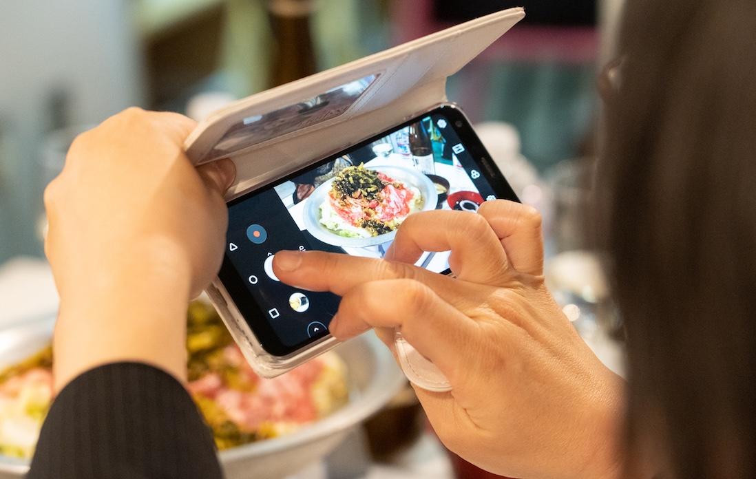 バッチリ、SNS映え！