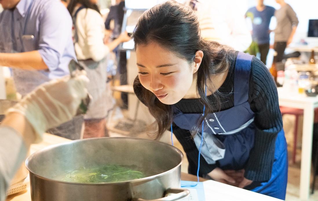 鯛とクレソンがいい匂い！