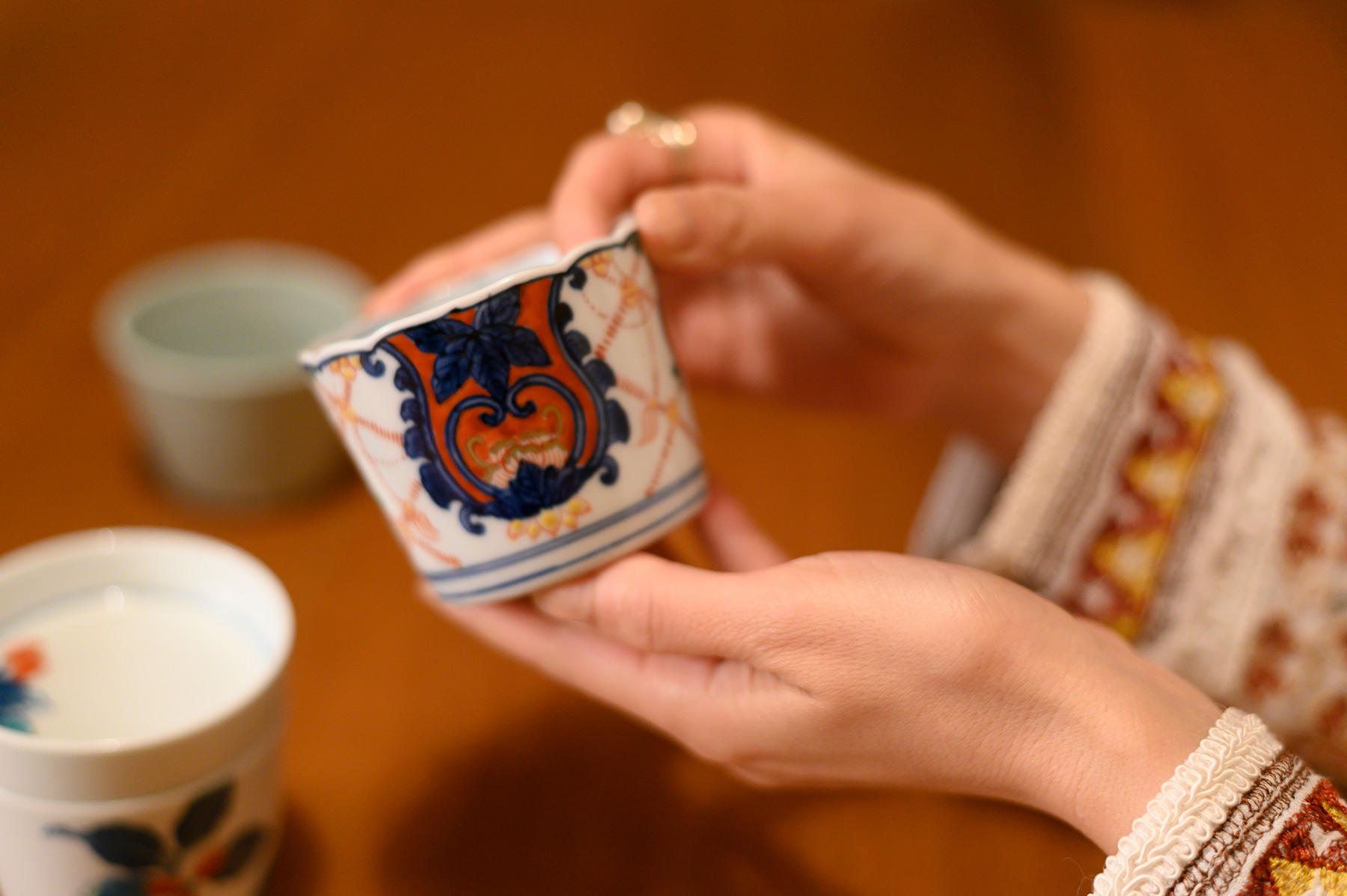 江戸後期になると寸胴型に進化し、絵柄も多彩に