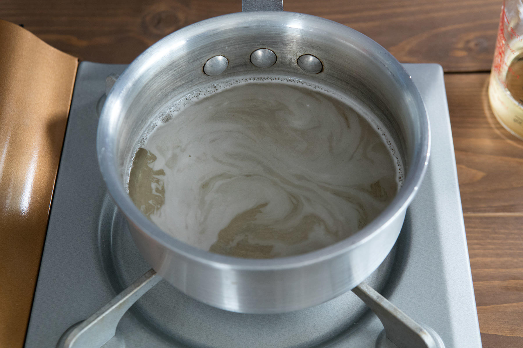 白ワインを温める