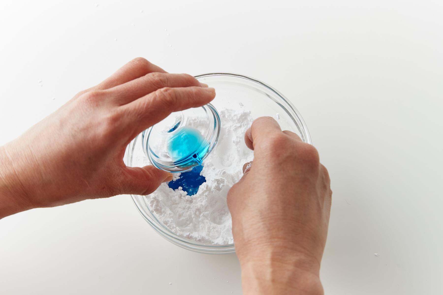 シロップを加える