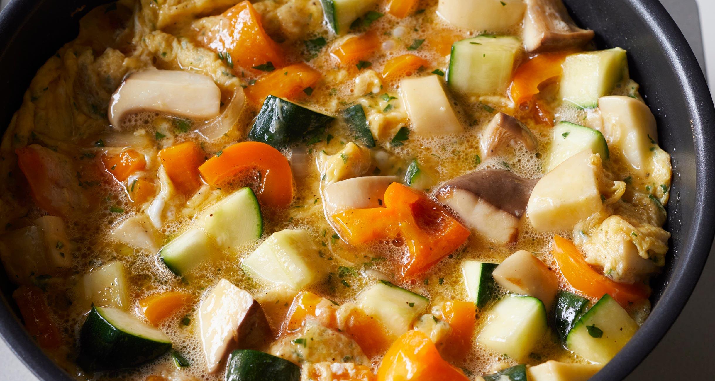 メインのおかずを小さなフライパンひとつで！